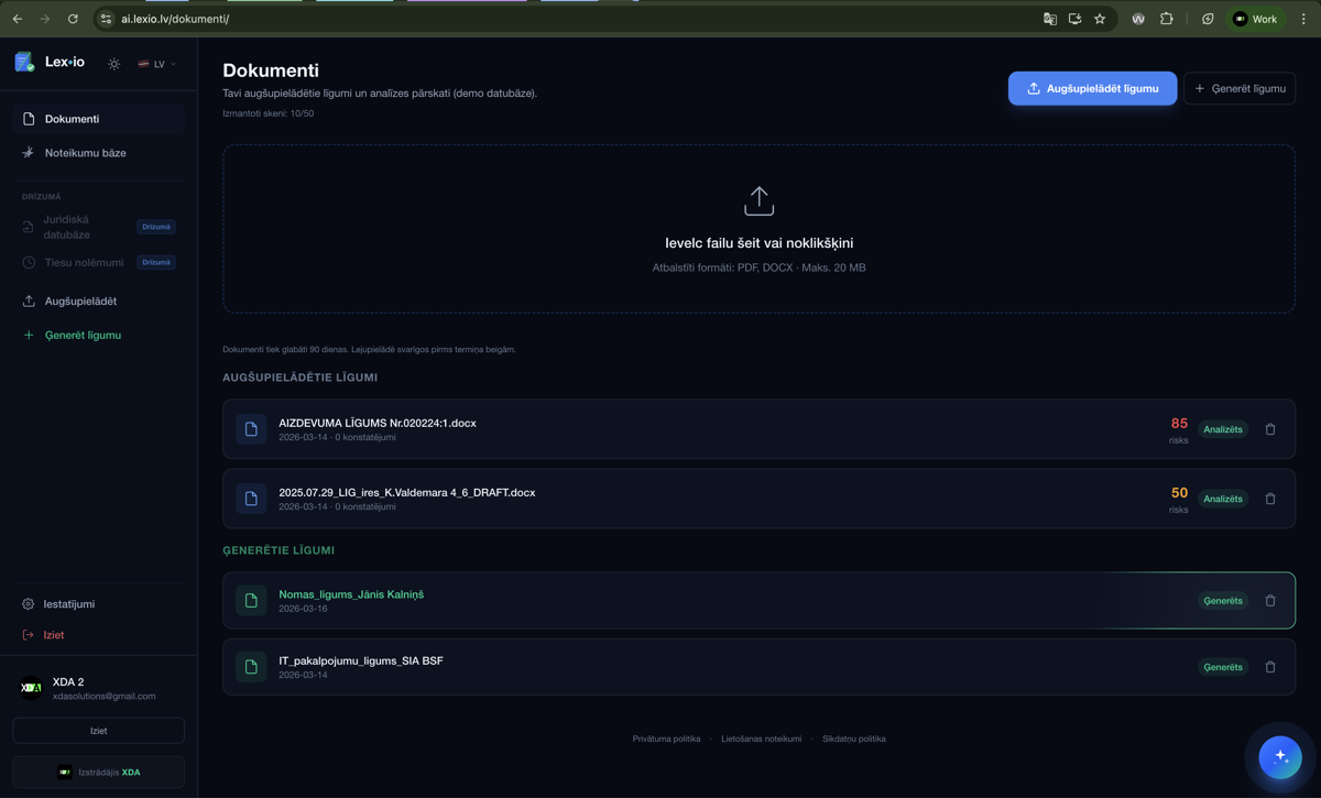 Lexio dokumentu pārvaldība